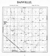 Danville Township, Rogers Lake, Minnesota Lake, Blue Earth County 1895